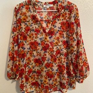 Floral blouse